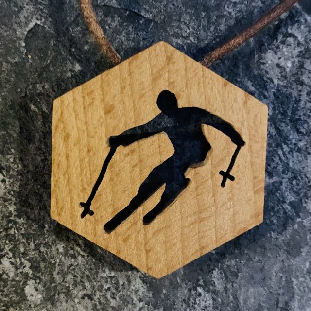 Anhänger Skifahrer CHF 25.-